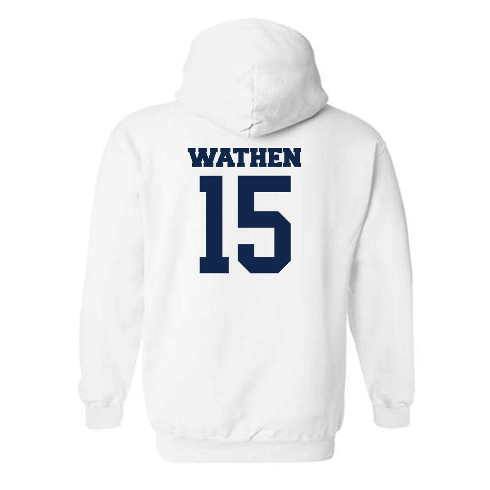 Butler - NCAA Women's Volleyball : Taylor Wathen - Classic Fashion Shersey Hooded Sweatshirt-1