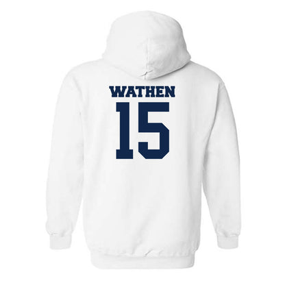 Butler - NCAA Women's Volleyball : Taylor Wathen - Classic Fashion Shersey Hooded Sweatshirt-1