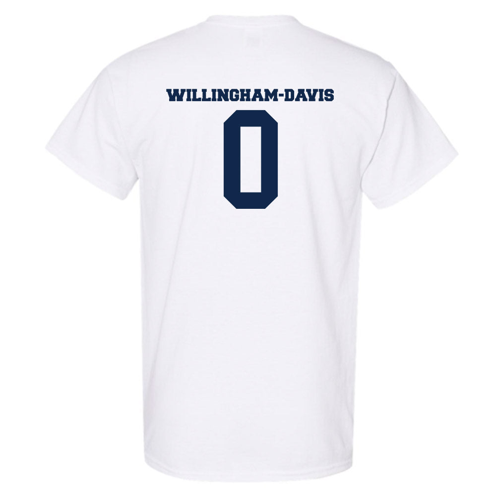 Butler - NCAA Football : Zac Willingham-Davis - Classic Fashion Shersey T-Shirt-1