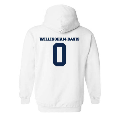 Butler - NCAA Football : Zac Willingham-Davis - Classic Fashion Shersey Hooded Sweatshirt-1