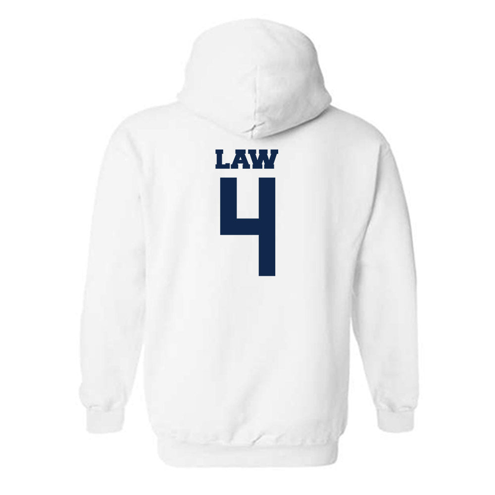 BU - NCAA Softball : Paxton Law - Classic Fashion Shersey Hooded Sweatshirt-1