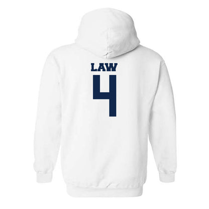 BU - NCAA Softball : Paxton Law - Classic Fashion Shersey Hooded Sweatshirt-1
