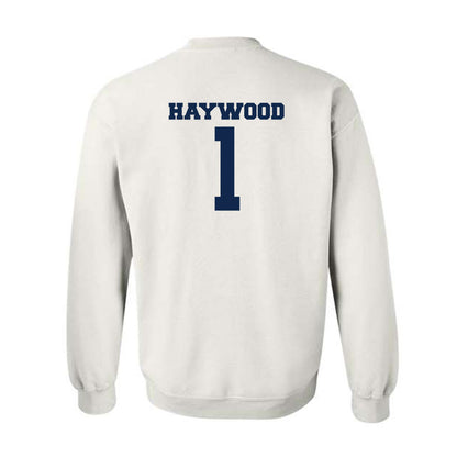 Butler - NCAA Men's Basketball : Evan Haywood - Classic Fashion Shersey Crewneck Sweatshirt-1