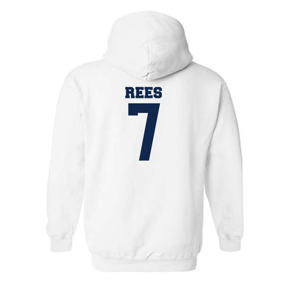 Butler - NCAA Women's Volleyball : Ellery Rees - Classic Fashion Shersey Hooded Sweatshirt-1