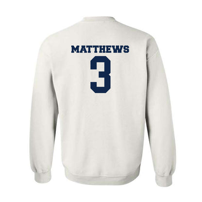 Butler - NCAA Football : Blake Matthews - Classic Fashion Shersey Crewneck Sweatshirt-1