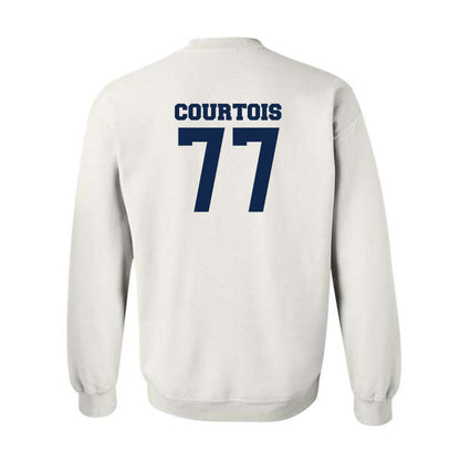 Butler - NCAA Football : Isaiah Courtois - Classic Fashion Shersey Crewneck Sweatshirt-1