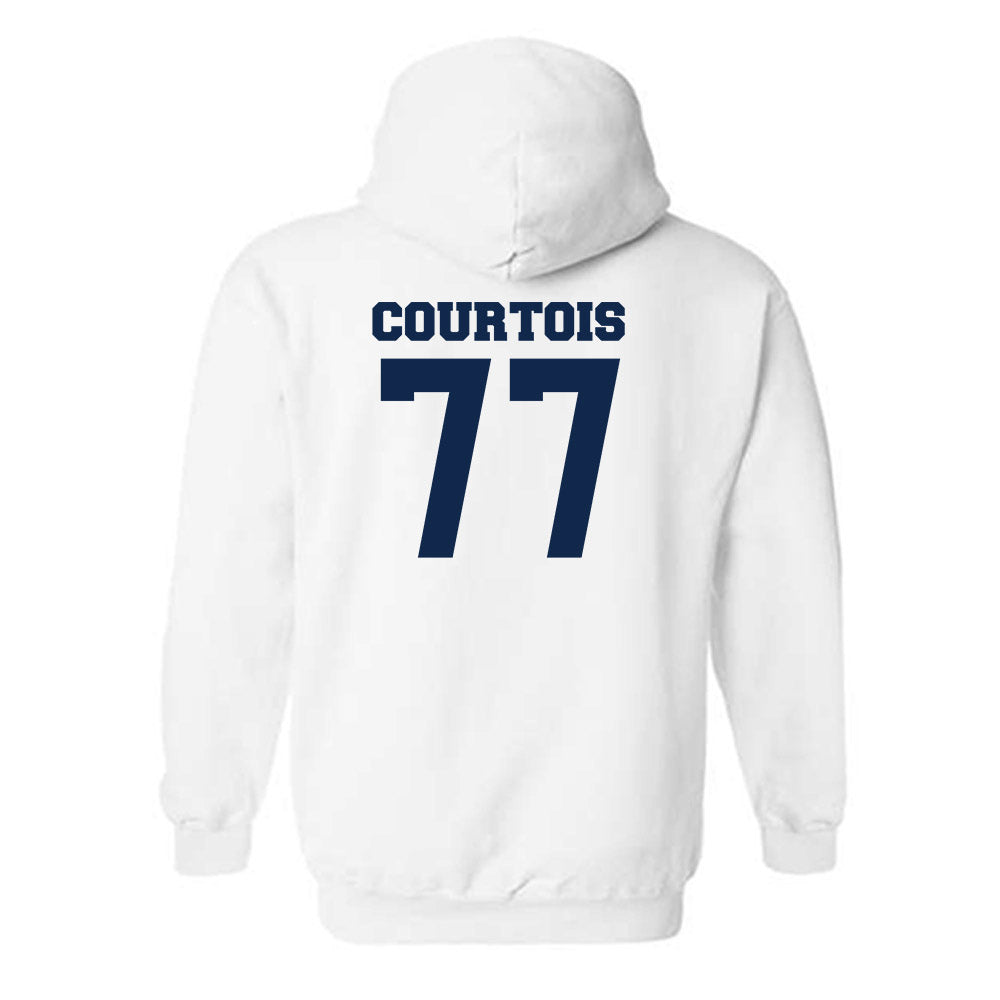Butler - NCAA Football : Isaiah Courtois - Classic Fashion Shersey Hooded Sweatshirt-1