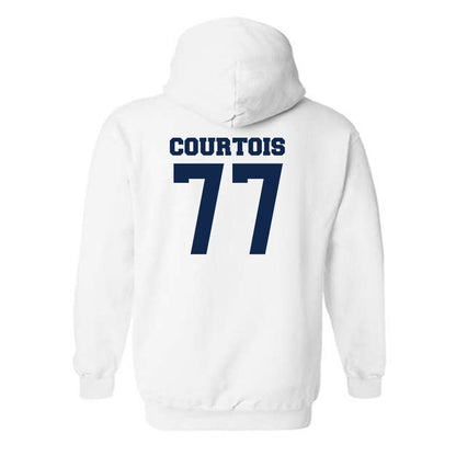 Butler - NCAA Football : Isaiah Courtois - Classic Fashion Shersey Hooded Sweatshirt-1