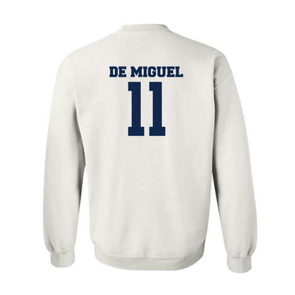 Butler - NCAA Men's Soccer : Nacho De Miguel - Classic Fashion Shersey Crewneck Sweatshirt-1