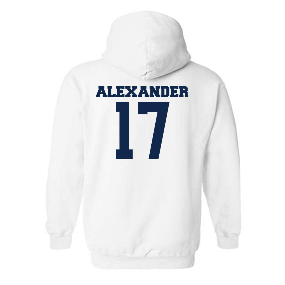 Butler - NCAA Softball : Makena Alexander - Classic Fashion Shersey Hooded Sweatshirt
