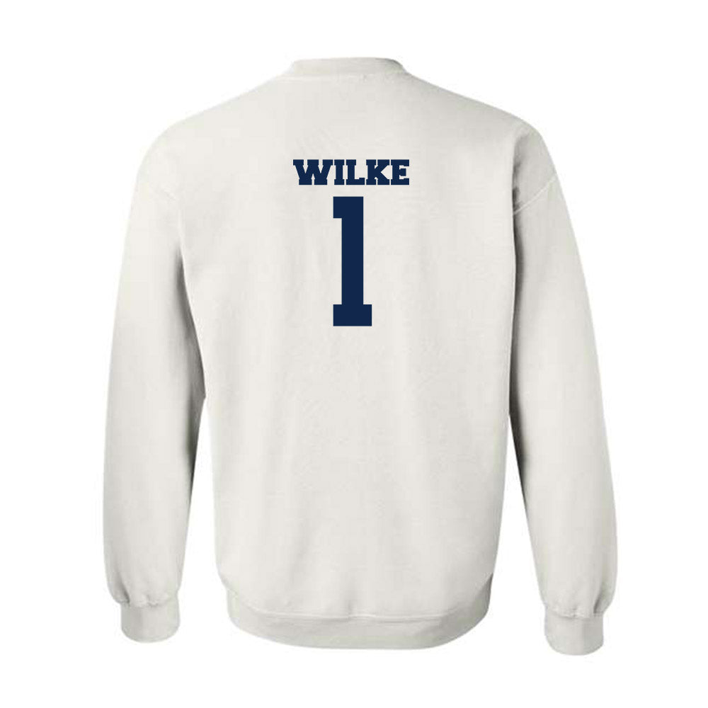 BU - NCAA Women's Basketball : Gabby Wilke - Classic Fashion Shersey Crewneck Sweatshirt-1