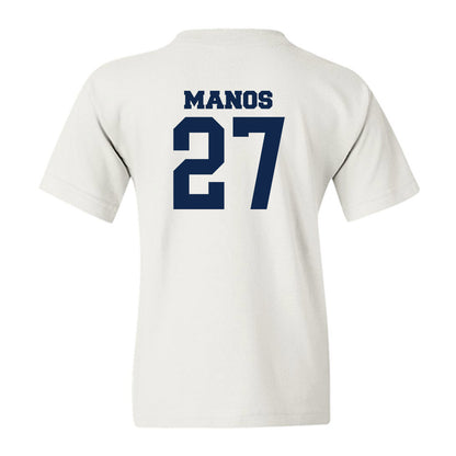 Butler - NCAA Baseball : JJ Manos - Classic Fashion Shersey Youth T-Shirt-1