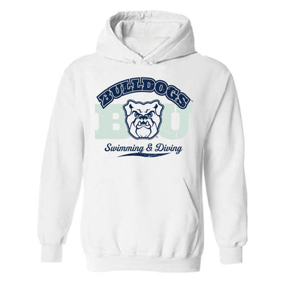 Butler - NCAA Women's Swimming & Diving : Kayla Wright - Classic Fashion Shersey Hooded Sweatshirt-0