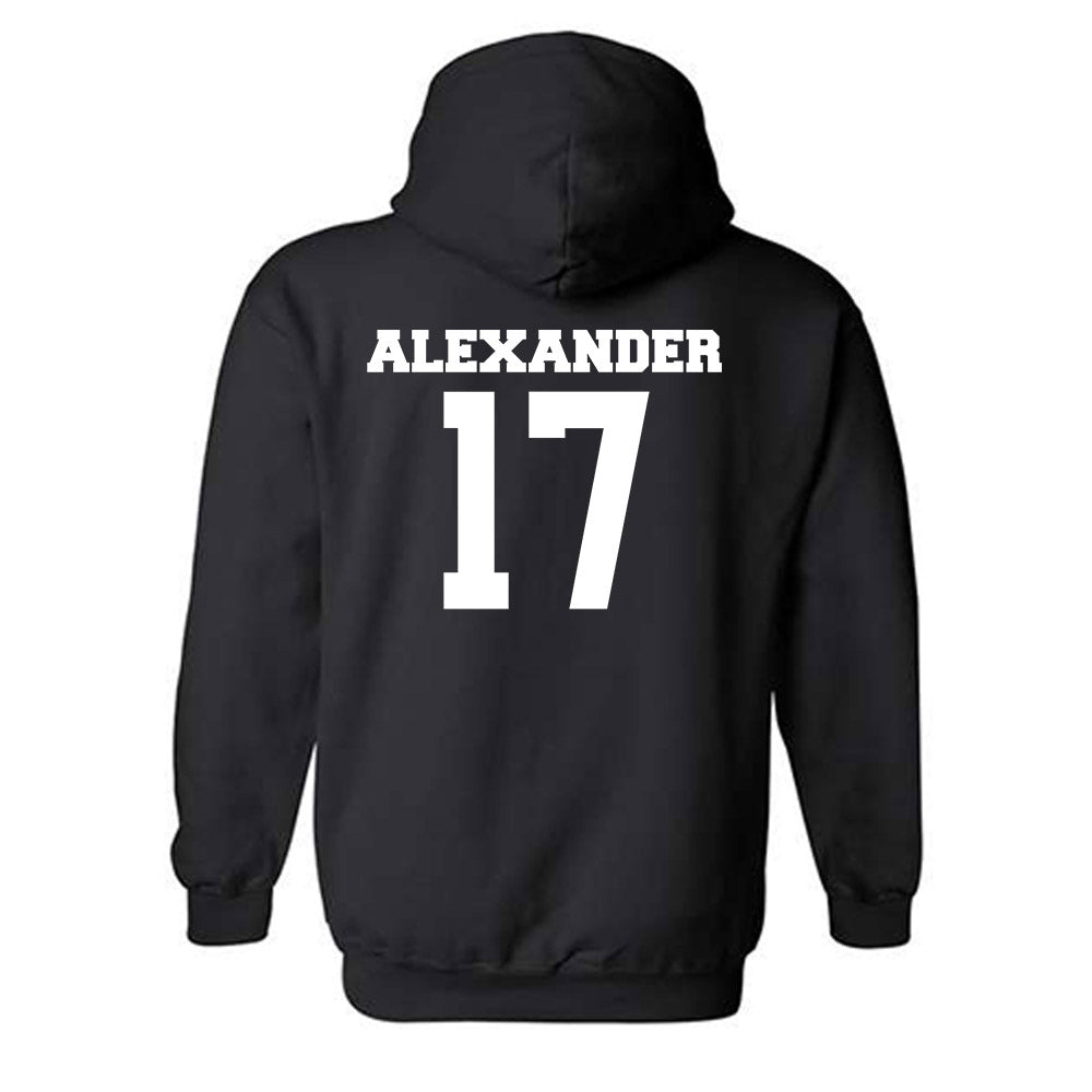 Butler - NCAA Softball : Makena Alexander - Classic Fashion Shersey Hooded Sweatshirt