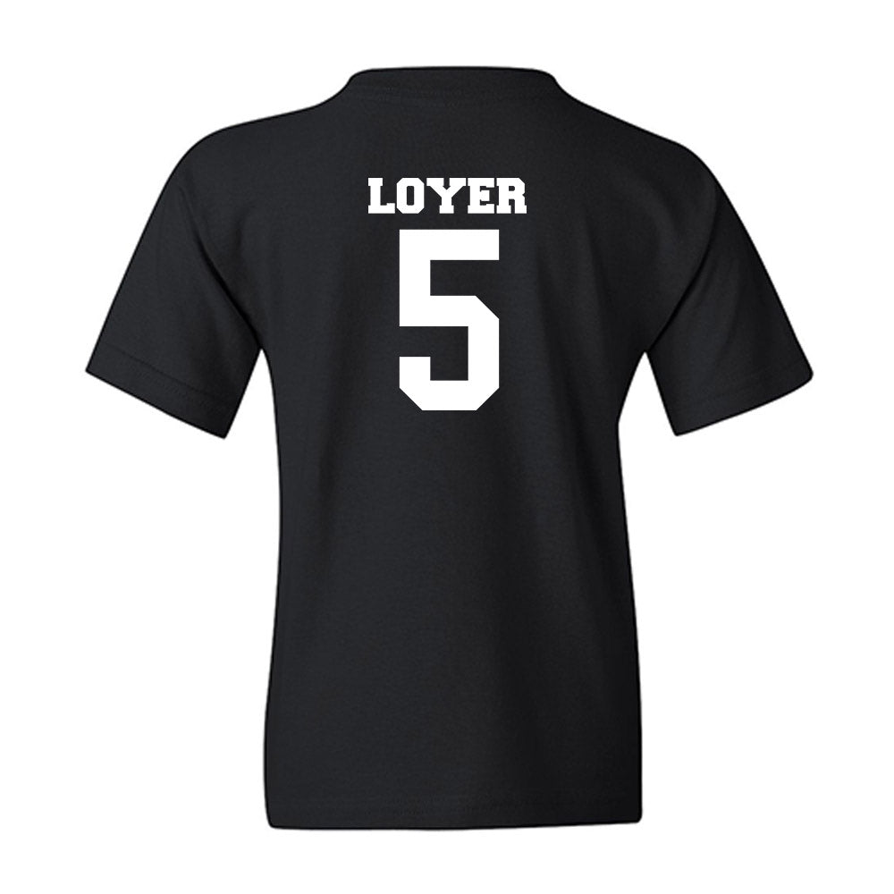 BU - NCAA Women's Volleyball : Jersey Loyer - Classic Fashion Shersey Youth T-Shirt-1