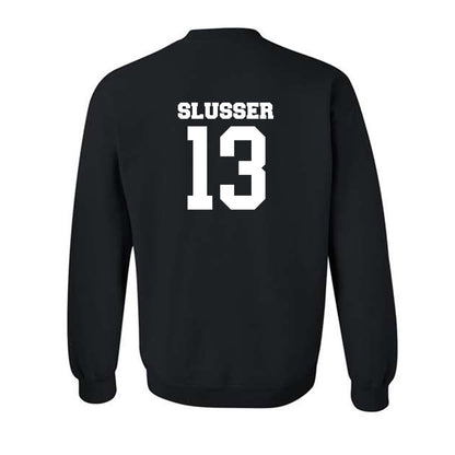 BU - NCAA Women's Volleyball : Carly Slusser - Classic Fashion Shersey Crewneck Sweatshirt-1