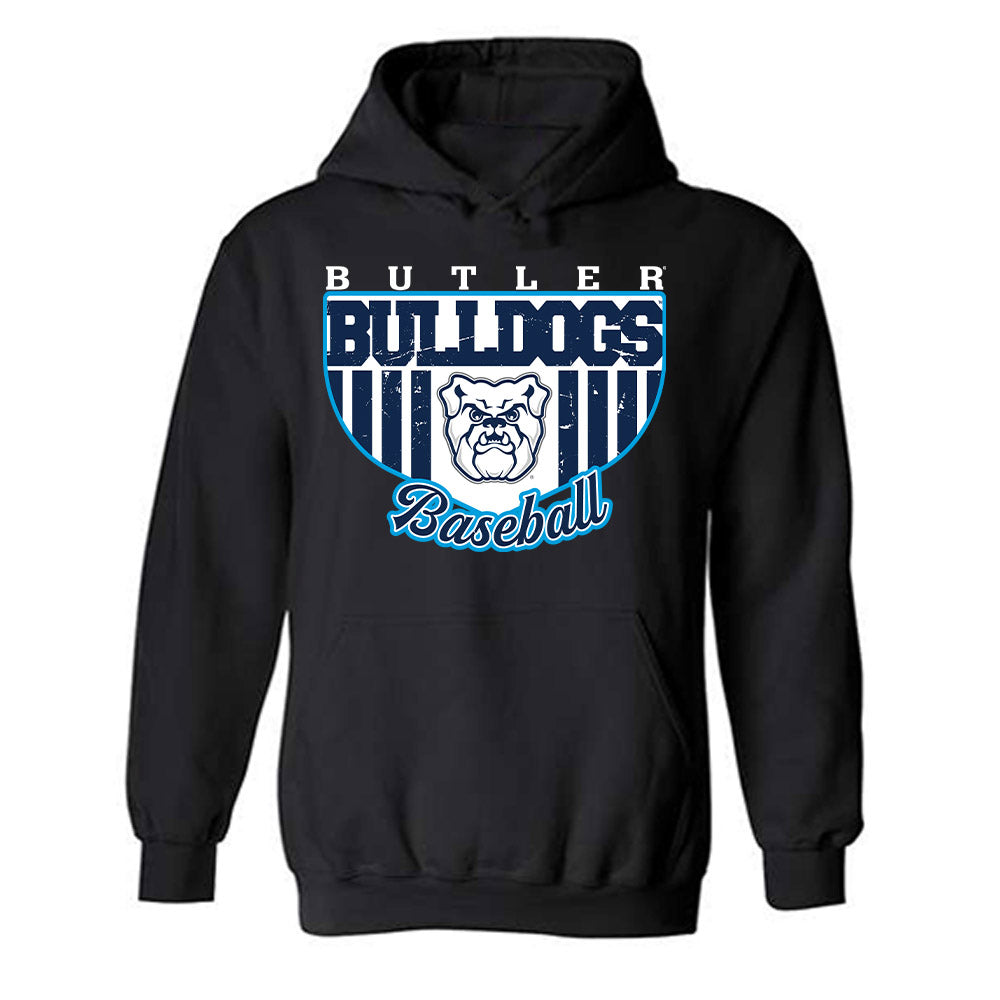 Butler - NCAA Baseball : JJ Manos - Classic Fashion Shersey Hooded Sweatshirt-0