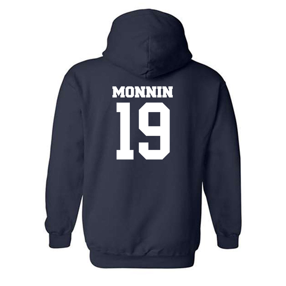 Butler - NCAA Women's Soccer : Sarah Monnin - Classic Fashion Shersey Hooded Sweatshirt-1