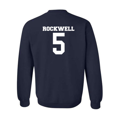 Butler - NCAA Women's Lacrosse : Isabella Rockwell - Classic Fashion Shersey Crewneck Sweatshirt-1