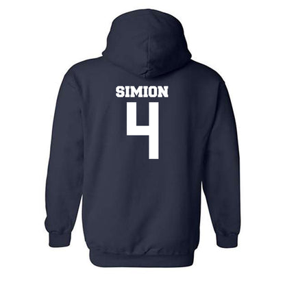 BU - NCAA Women's Soccer : Cecelia Simion - Classic Fashion Shersey Hooded Sweatshirt-1