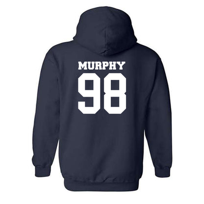 BU - NCAA Football : Colin Murphy - Classic Fashion Shersey Hooded Sweatshirt-1