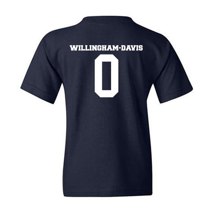 Butler - NCAA Football : Zac Willingham-Davis - Classic Fashion Shersey Youth T-Shirt-1
