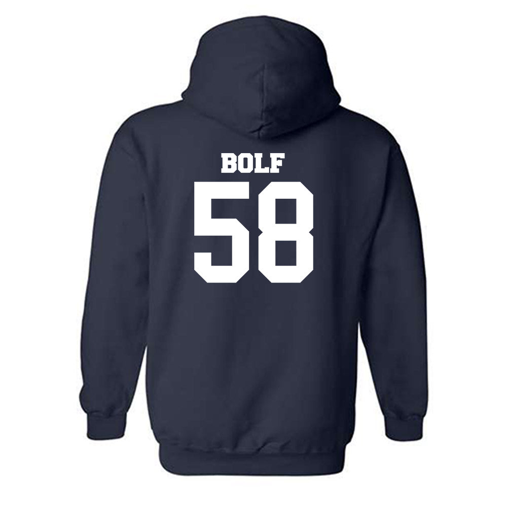 Butler - NCAA Football : Andy Bolf - Classic Fashion Shersey Hooded Sweatshirt-1