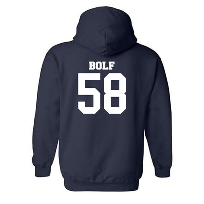 Butler - NCAA Football : Andy Bolf - Classic Fashion Shersey Hooded Sweatshirt-1