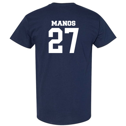 Butler - NCAA Baseball : JJ Manos - Classic Fashion Shersey T-Shirt-1