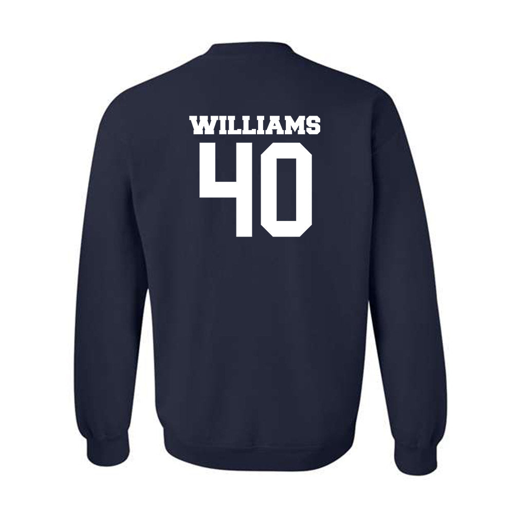Butler - NCAA Football : Melik Williams - Classic Fashion Shersey Crewneck Sweatshirt-1