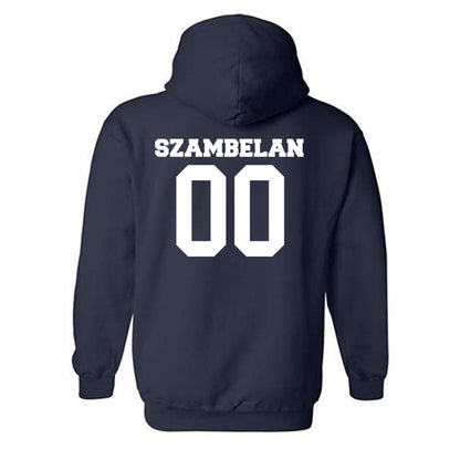 Butler - NCAA Baseball : Rocco Szambelan - Classic Fashion Shersey Hooded Sweatshirt-1