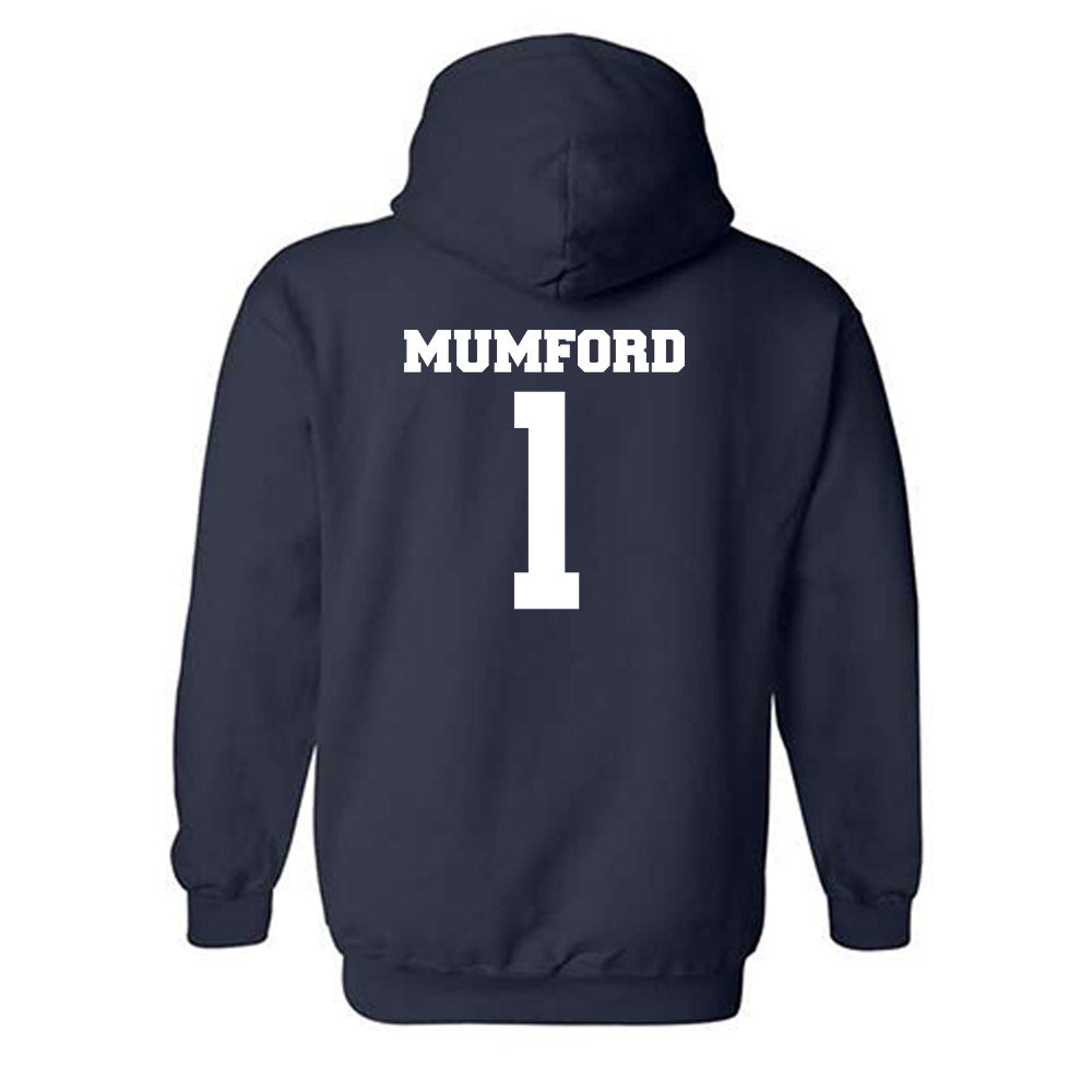 Butler - NCAA Women's Soccer : Alexi Mumford - Classic Fashion Shersey Hooded Sweatshirt-1