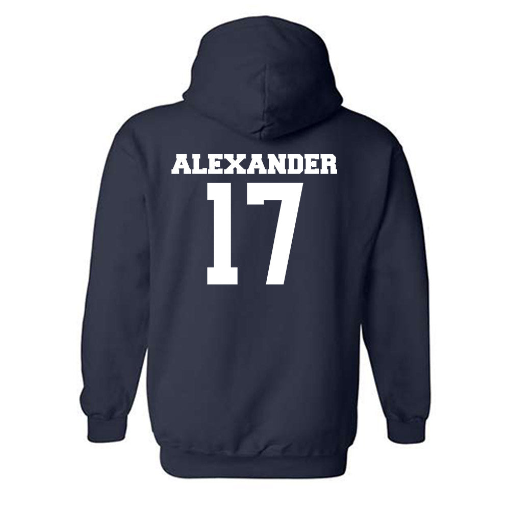 Butler - NCAA Softball : Makena Alexander - Classic Fashion Shersey Hooded Sweatshirt