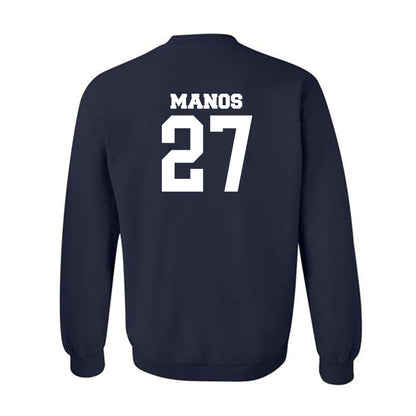Butler - NCAA Baseball : JJ Manos - Classic Fashion Shersey Crewneck Sweatshirt-1