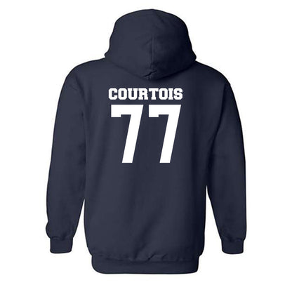 Butler - NCAA Football : Isaiah Courtois - Classic Fashion Shersey Hooded Sweatshirt-1