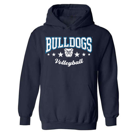 Butler - NCAA Women's Volleyball : Lucy Gray - Classic Fashion Shersey Hooded Sweatshirt-0