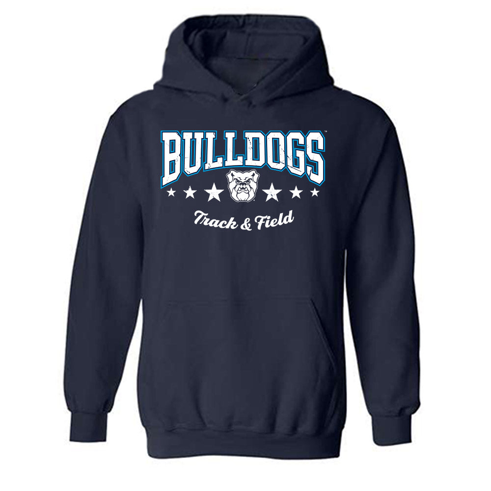 Butler - NCAA Women's Track & Field : Caroline Murnan - Classic Fashion Shersey Hooded Sweatshirt-0