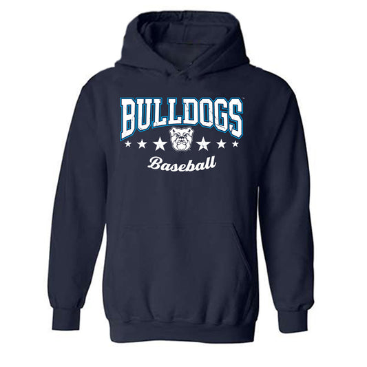 Butler - NCAA Baseball : Jack Zeller - Classic Fashion Shersey Hooded Sweatshirt-0