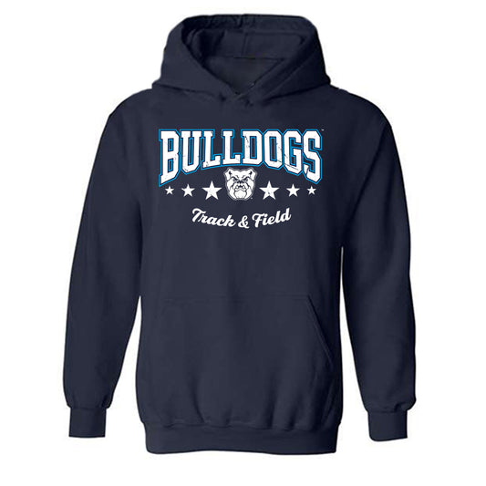 Butler - NCAA Women's Track & Field : Caroline Murnan - Classic Fashion Shersey Hooded Sweatshirt-0