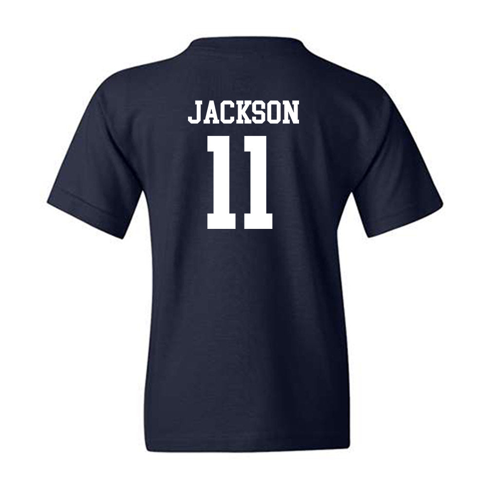 BU - NCAA Women's Basketball : Nevaeh Jackson - Classic Shersey Youth T-Shirt-1