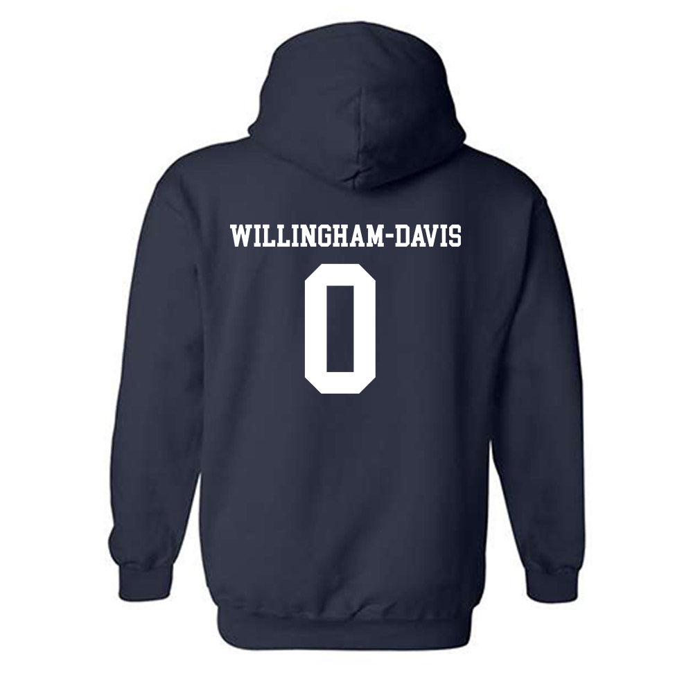 Butler - NCAA Football : Zac Willingham-Davis - Classic Shersey Hooded Sweatshirt-1
