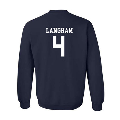 BU - NCAA Women's Basketball : Kennedy Langham - Classic Shersey Crewneck Sweatshirt-1