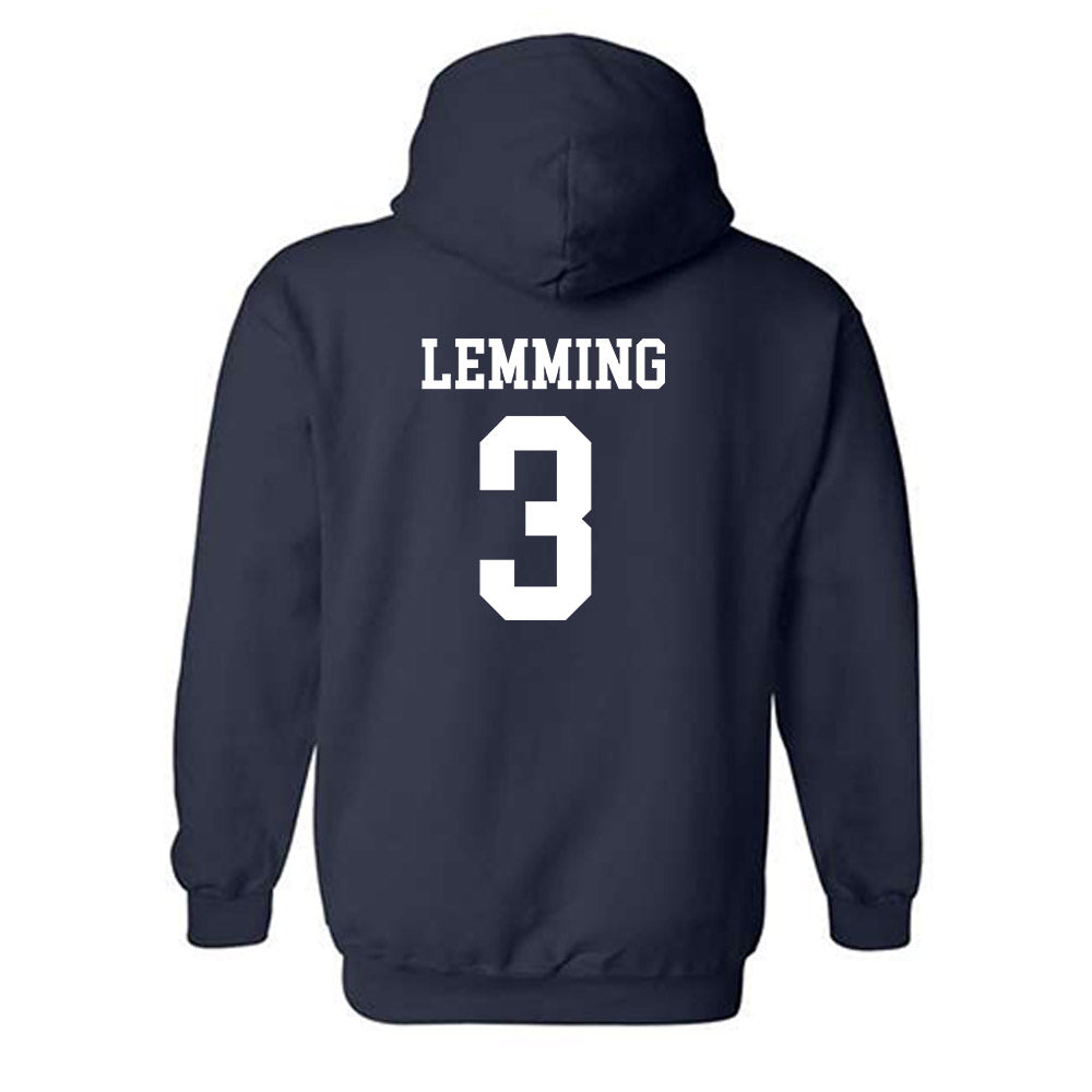 Butler - NCAA Women's Volleyball : Chase Lemming - Classic Shersey Hooded Sweatshirt-1