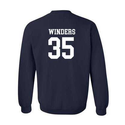 Butler - NCAA Baseball : Max Winders - Classic Shersey Crewneck Sweatshirt-1