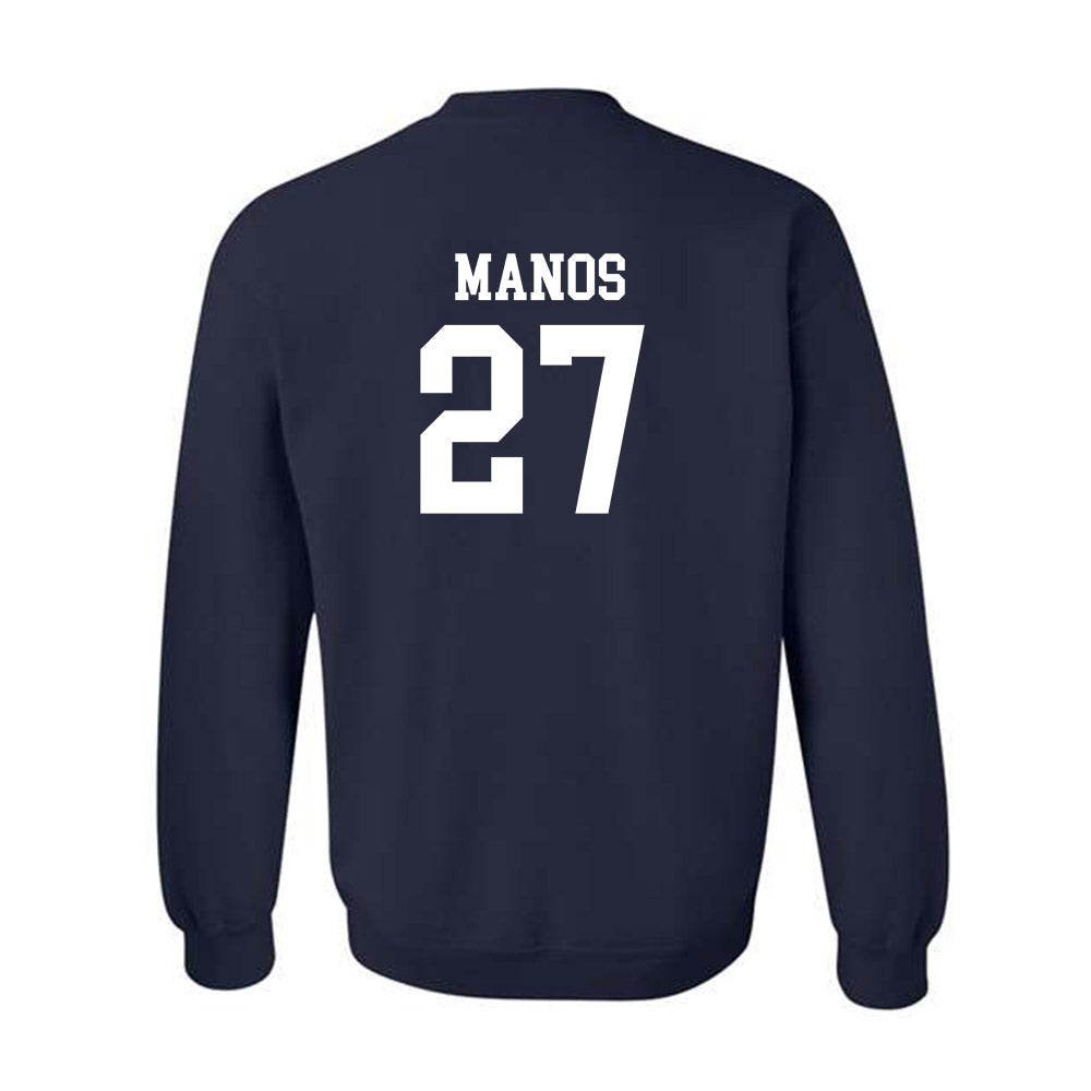 Butler - NCAA Baseball : JJ Manos - Classic Shersey Crewneck Sweatshirt-1