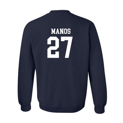 Butler - NCAA Baseball : JJ Manos - Classic Shersey Crewneck Sweatshirt-1