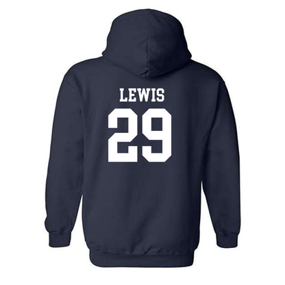 Butler - NCAA Football : Henry Lewis - Classic Shersey Hooded Sweatshirt-1