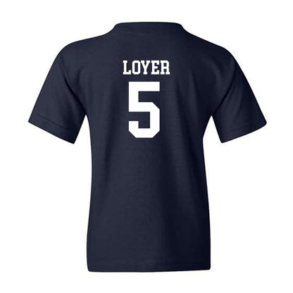 BU - NCAA Women's Volleyball : Jersey Loyer - Classic Shersey Youth T-Shirt-1