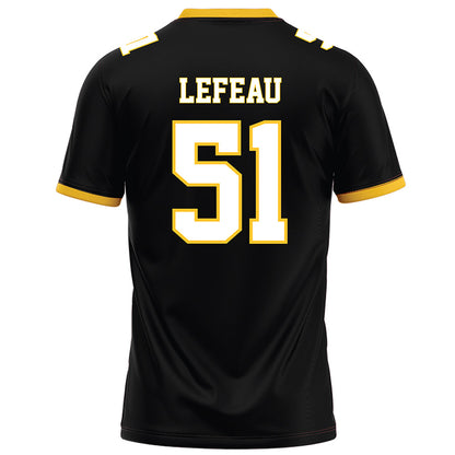 PLU - NCAA Football : Toby Lefeau - Football Jersey-1