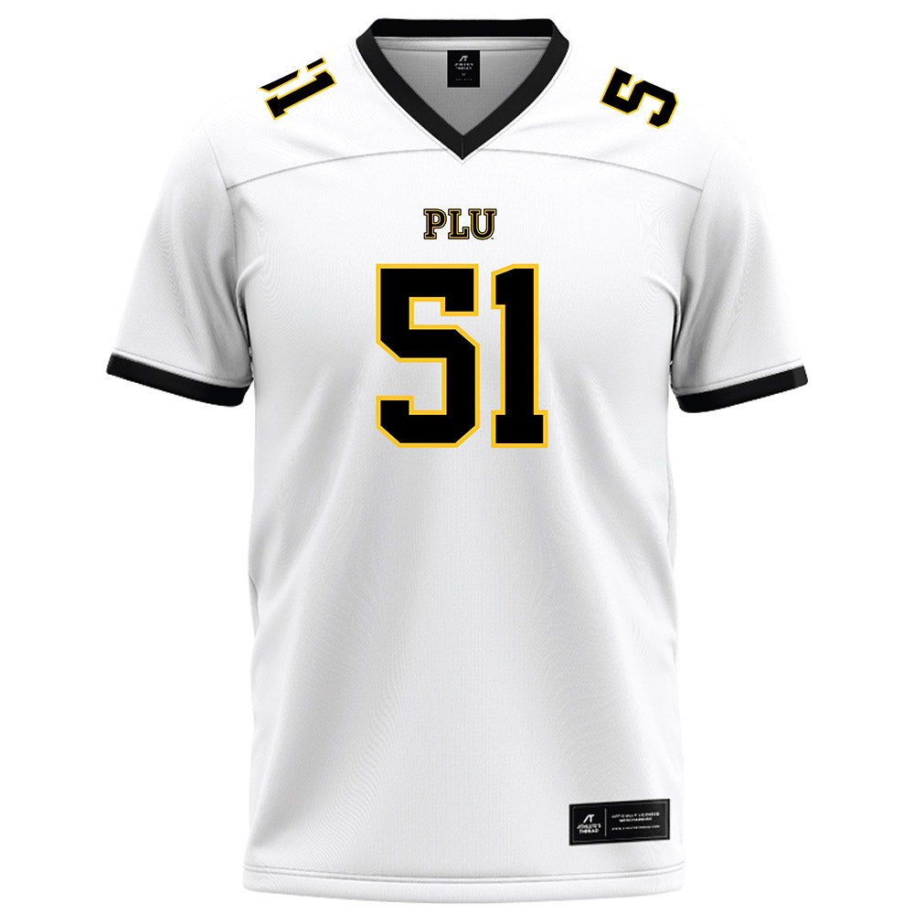 PLU - NCAA Football : Toby Lefeau - Football Jersey-0